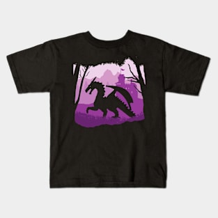 Winter Dragon Kids T-Shirt